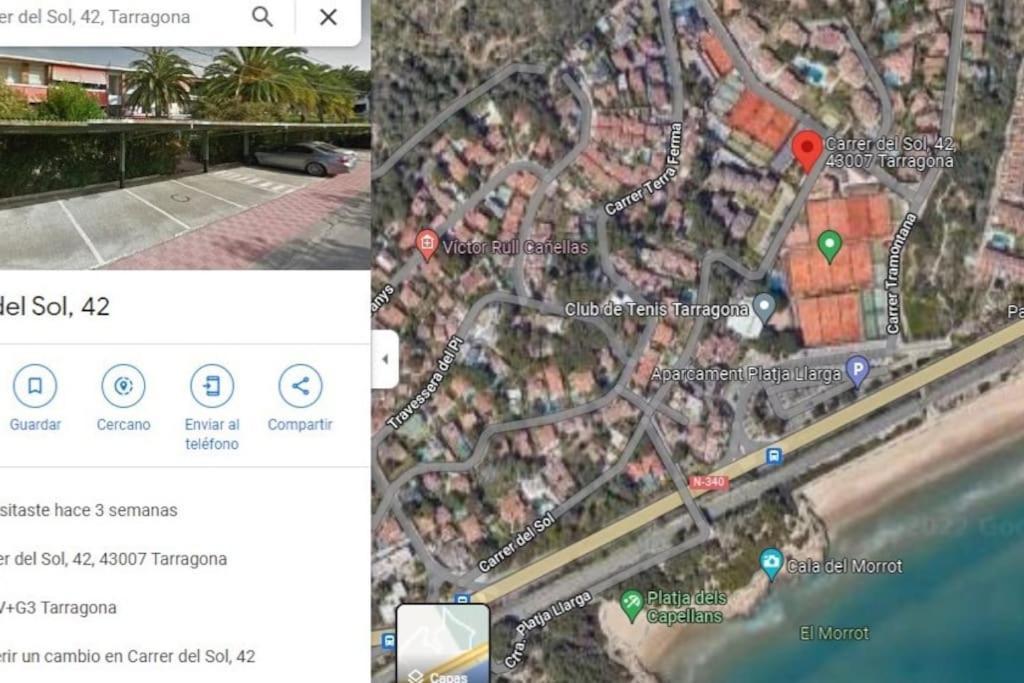 Апартаменты Coqueto Alojamiento Con Banera De Hidromasaje Таррагона Экстерьер фото